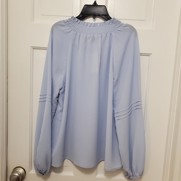 NWT Social Standard by Sanctuary Peasant Blouse Size Large, Retail $68 - Picture 10 of 11